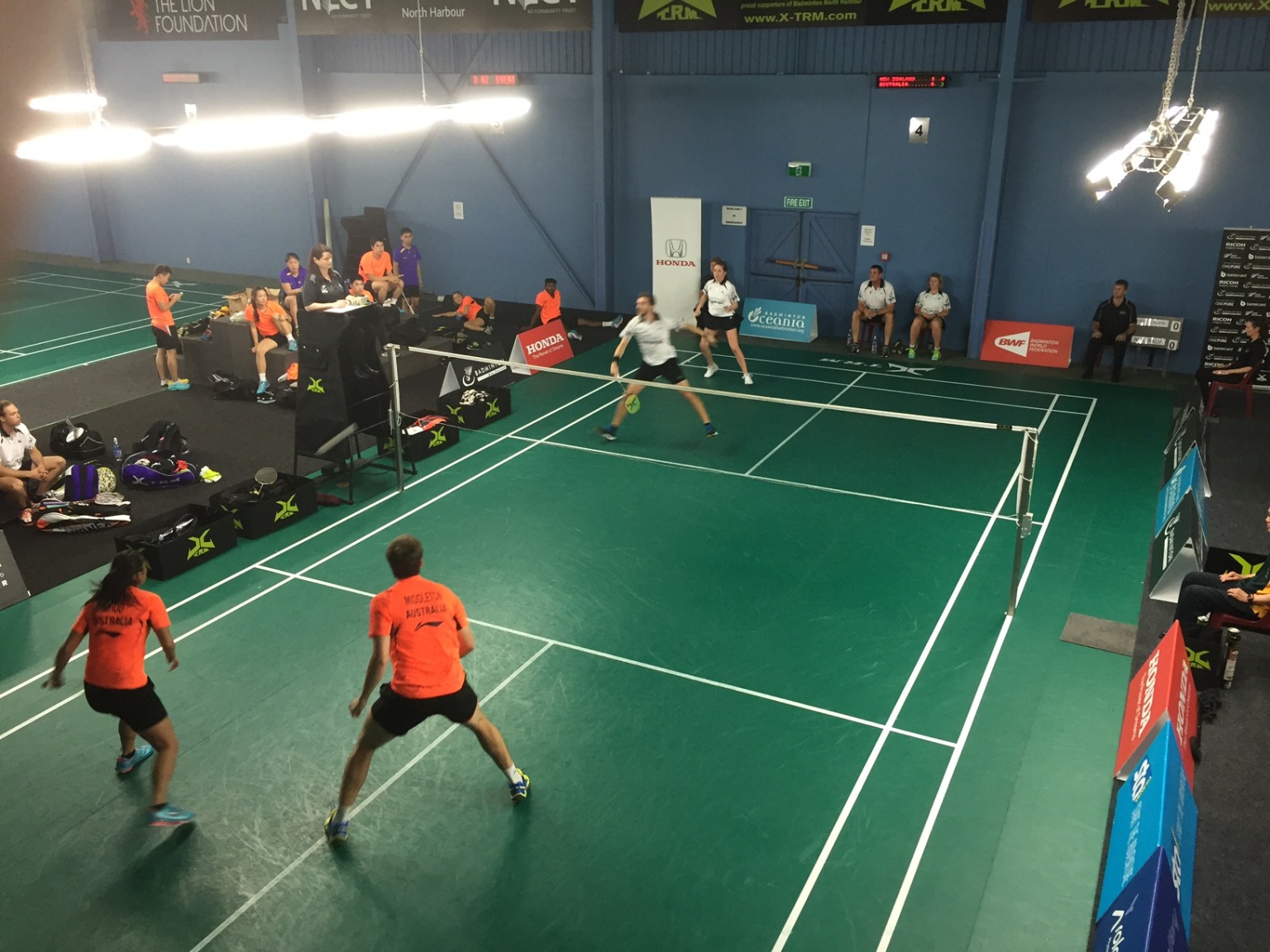 NEWS Australia edge New Zealand for Mixed Team gold Badminton Oceania