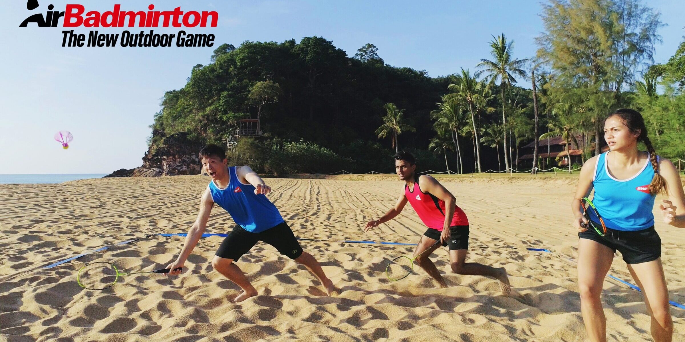 AirBadminton Logo – Sand B