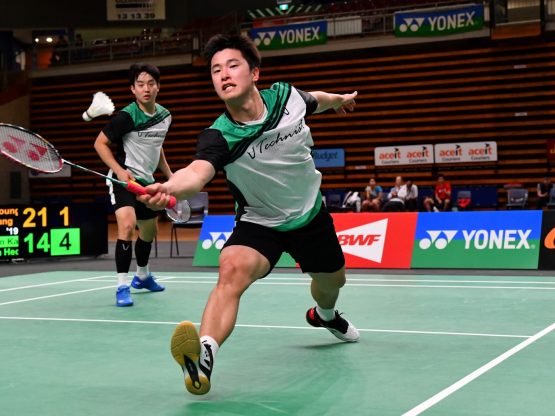 Men’s Doubles winners