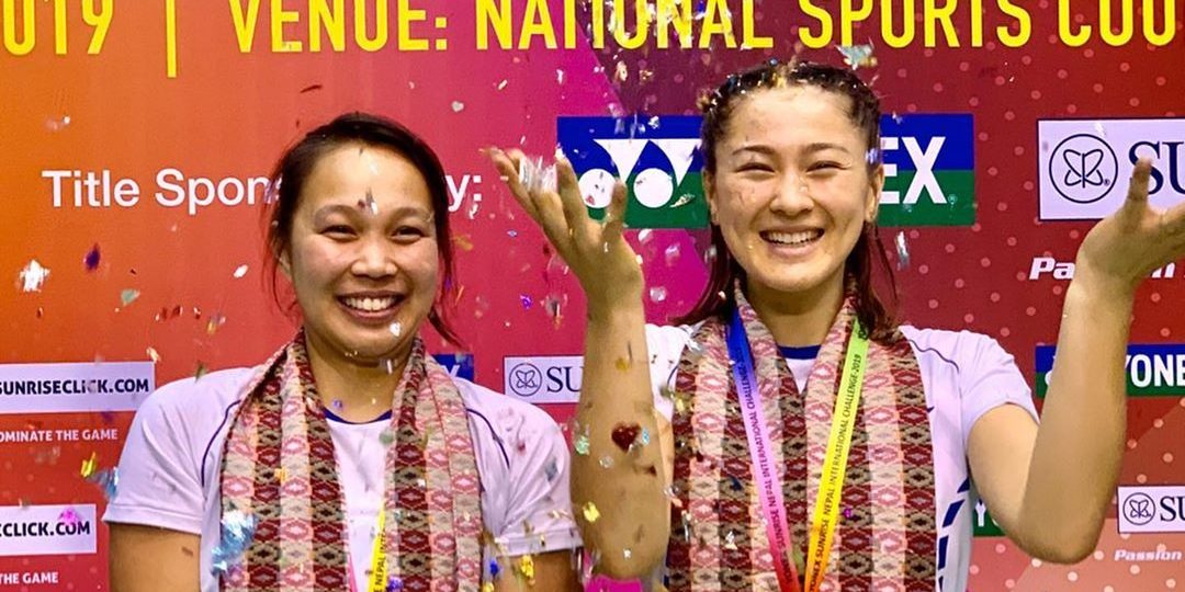 mapa sa Women's Doubles Champions – Gronya Somerville and Setyana Mapasa 