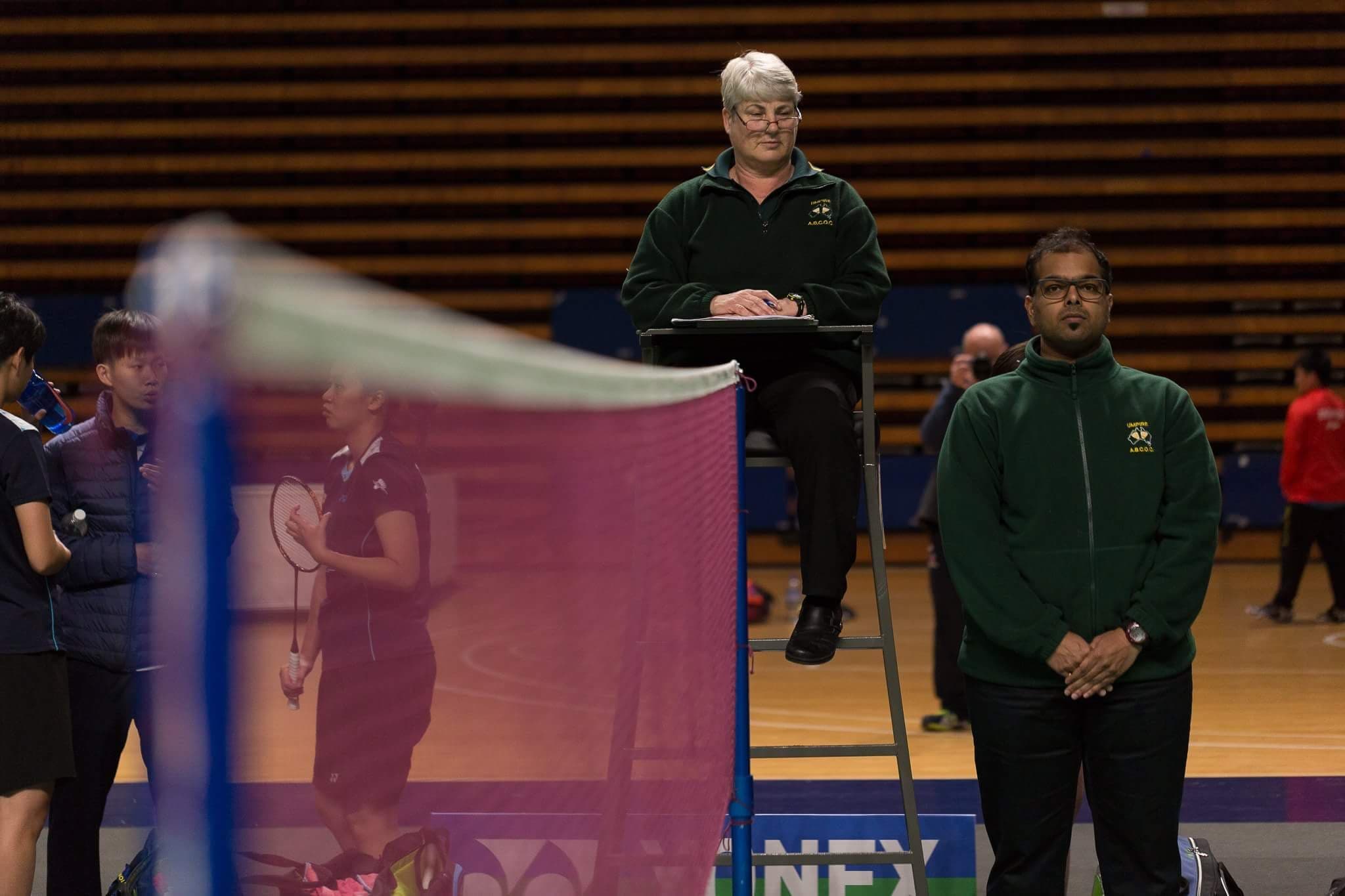Australian Line Judge, Ravi Nandan, added to Technical Officials line