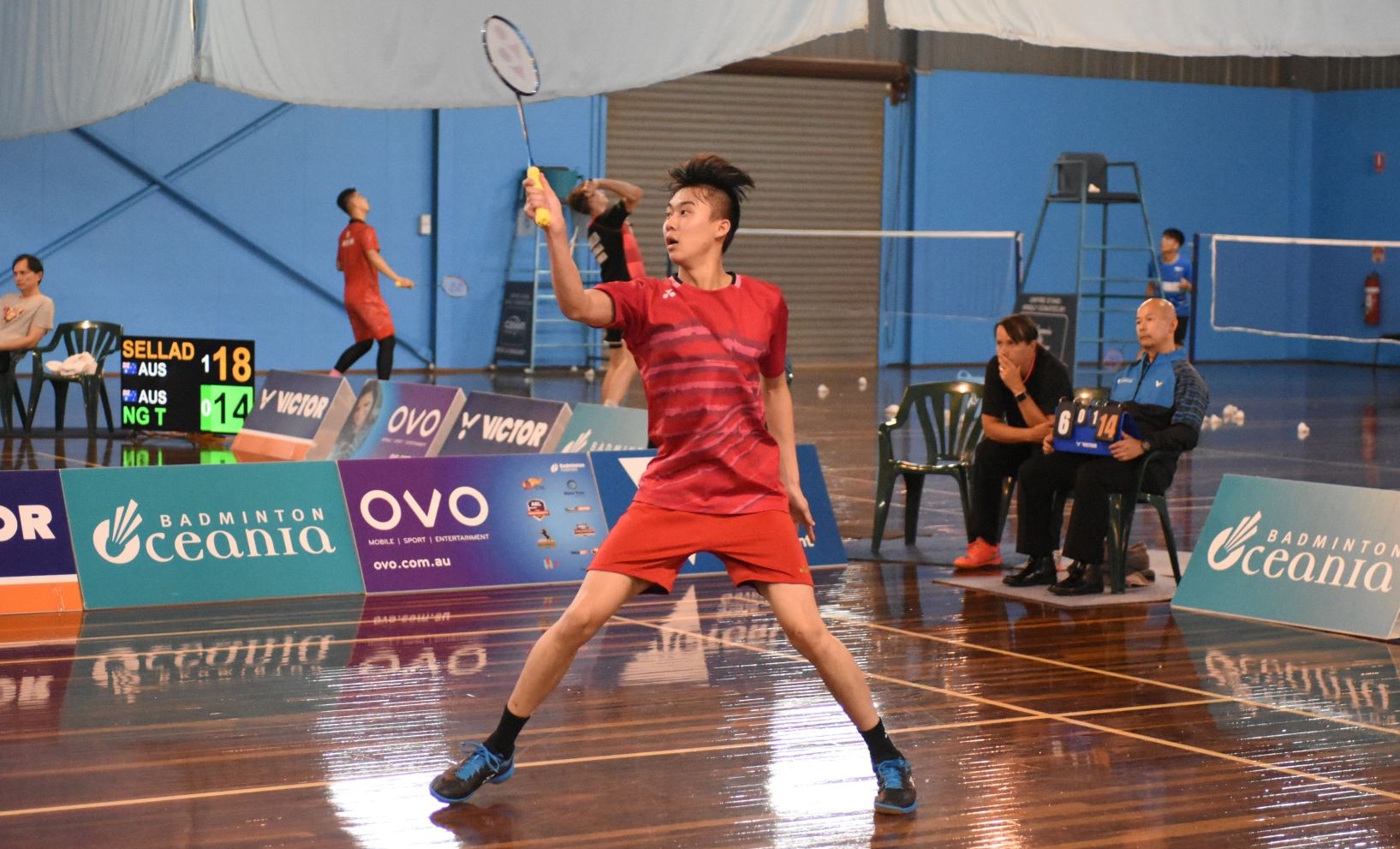 Shock exits in the Mens singles draw – VICTOR Oceania Championships 2020