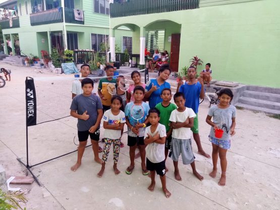 Shuttle Time participants in Tuvalu