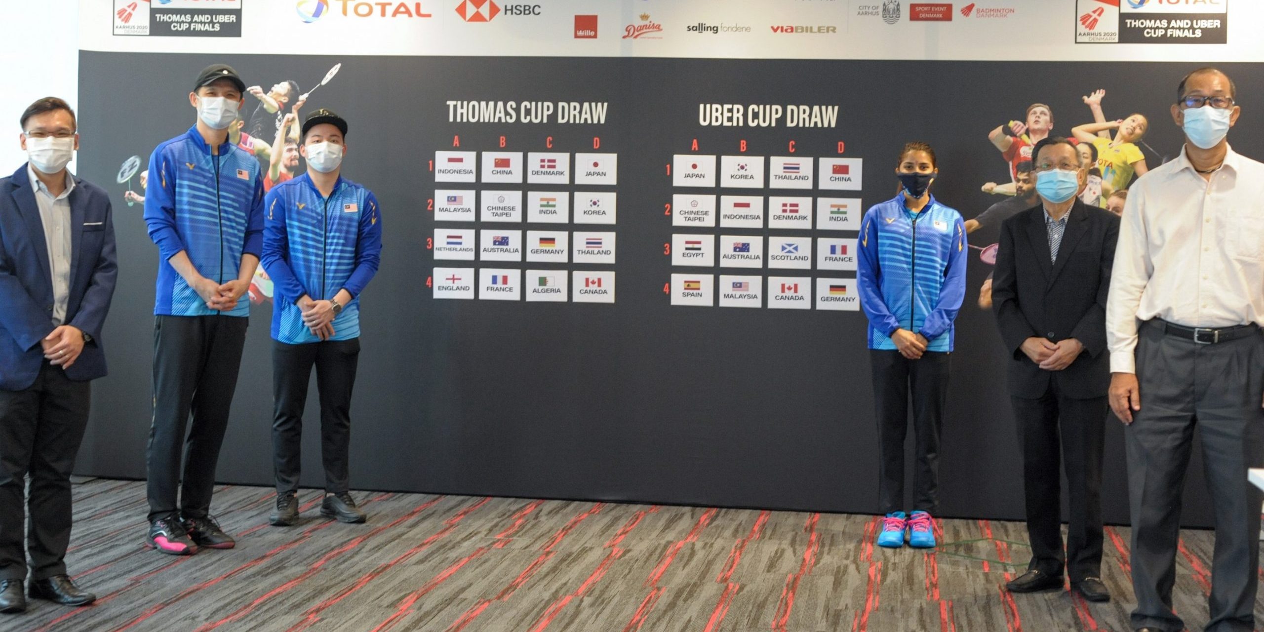 Team Australia to face top Asian countries in TOTAL BWF Thomas and Uber Cup Finals 2020