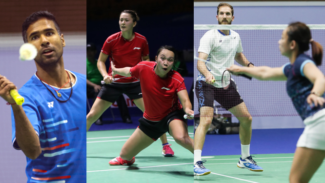 Four players and pairs from Oceania in action this week ...