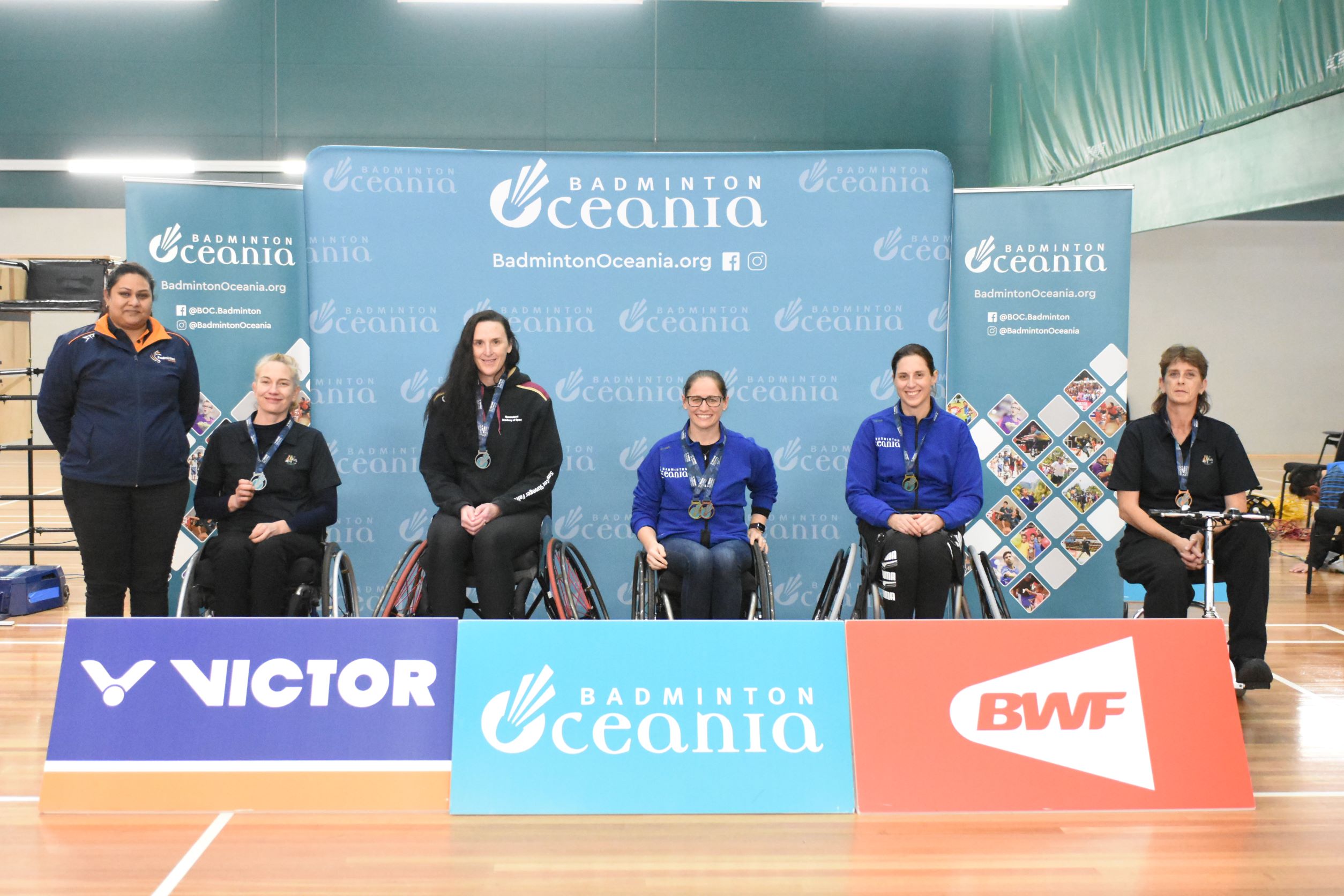 Smashing finals and the first triple crown winner at the VICTOR Oceania Para Badminton Championships 2022