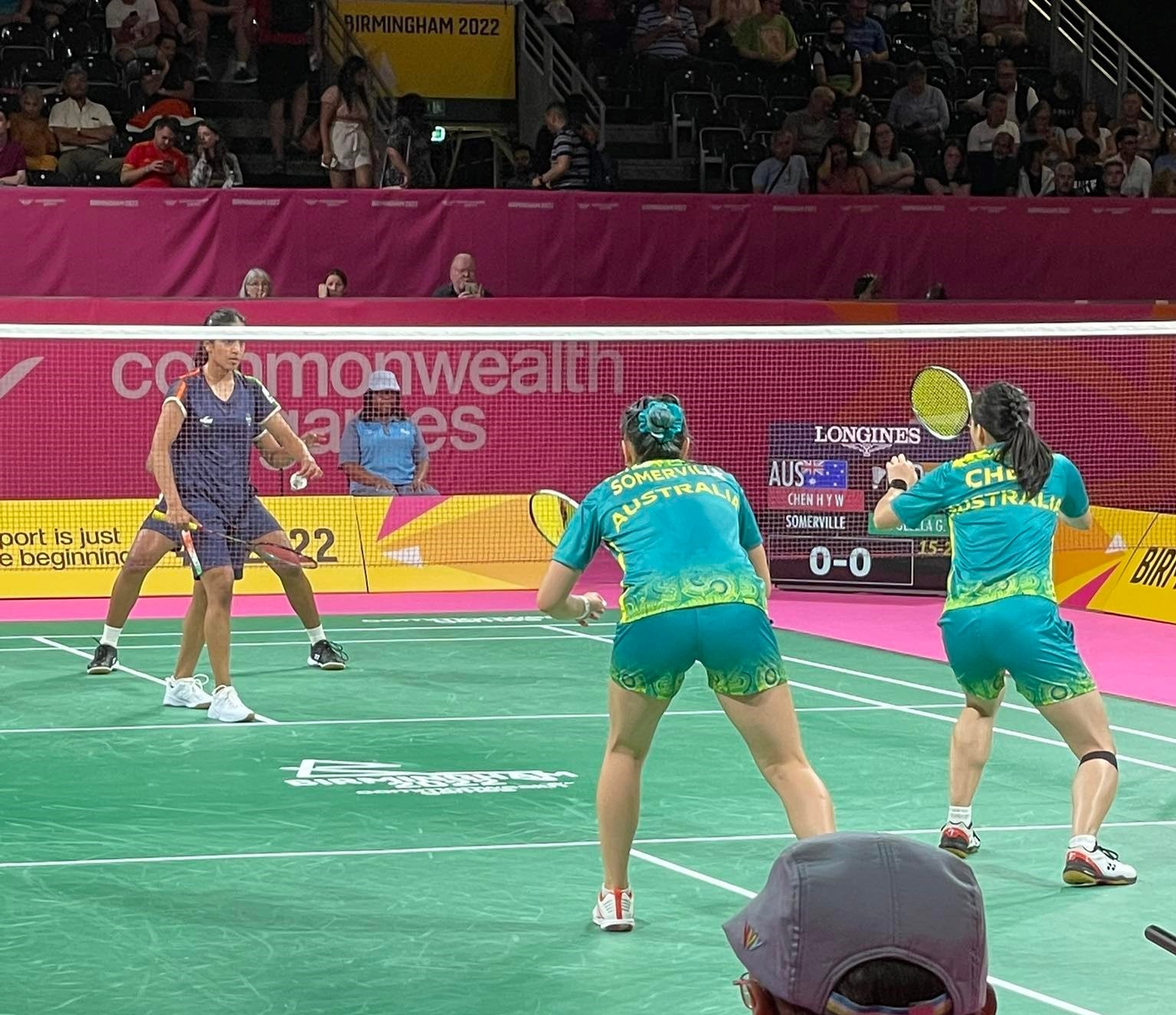 Australias Wendy Chen and Gronya Somerville finish fourth in womens doubles – Birmingham 2022 Commonwealth Games