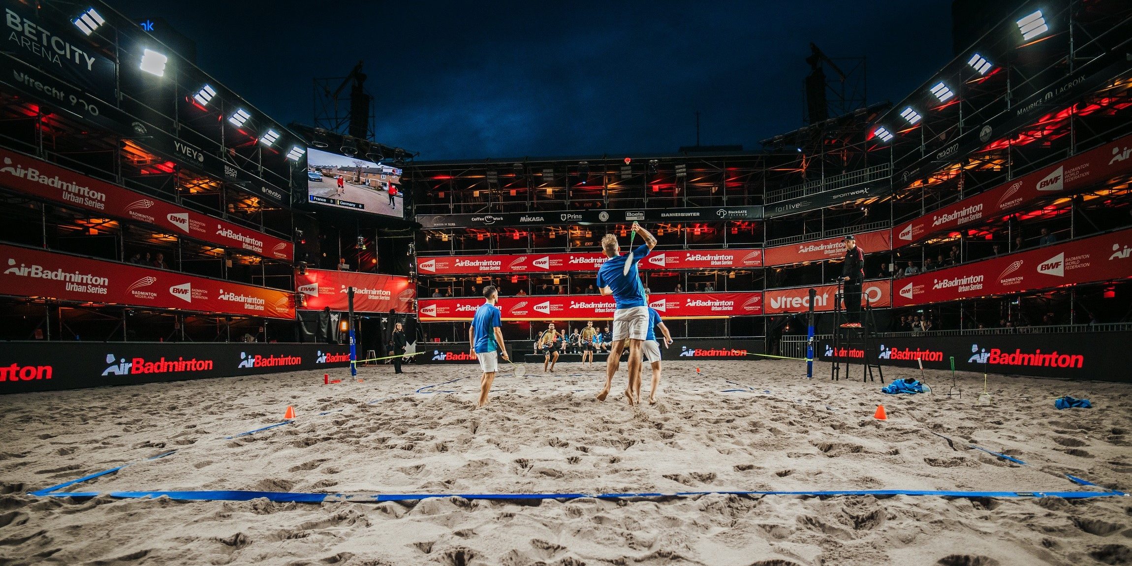 AirBadminton Urban Series in Utrecht, Netherlands