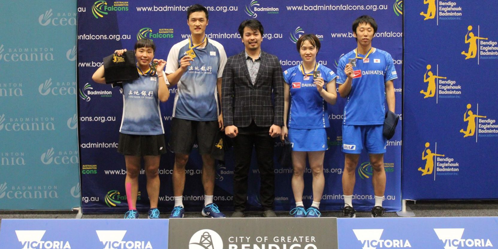 Another clean sweep for Chinese Taipei at the YONEX Bendigo International 2022