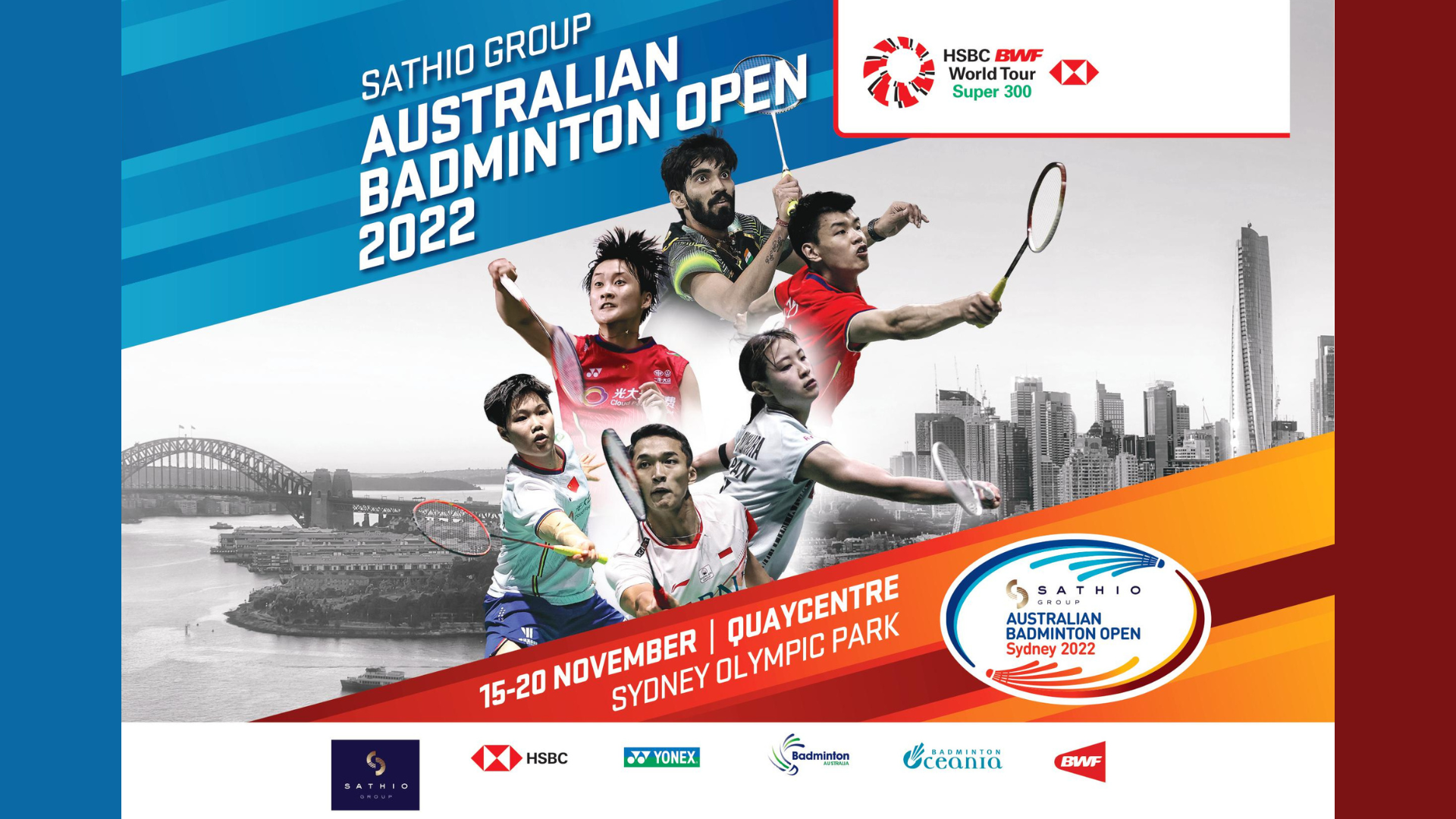 live badminton australia open 2022