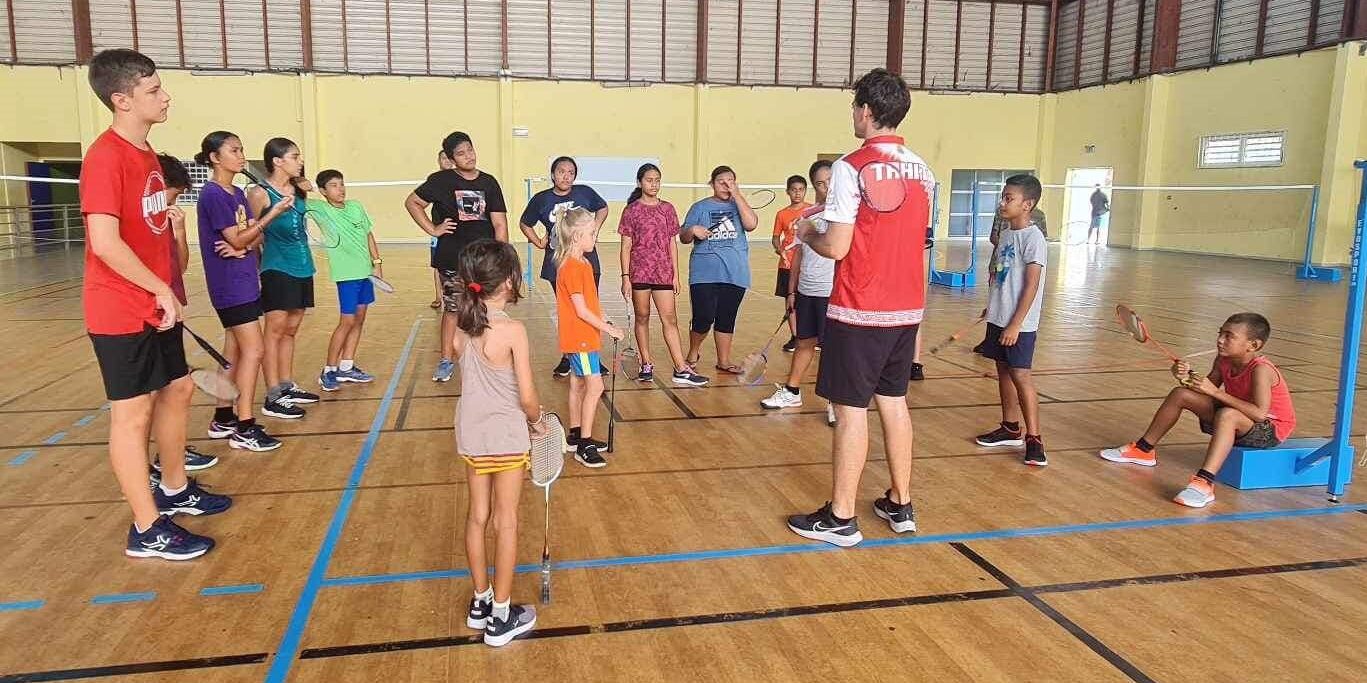 Shuttle Time SHUTTLE TIME TRAINING ARRIVES IN WALLIS ET FUTUNA - Badminton Oceania