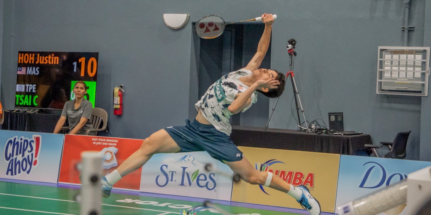 Justin Hoh from Malaysia Wins in Saipan - Badminton Oceania