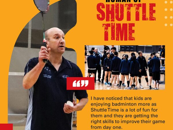Graham Berry is this month's Human of Shuttle Time