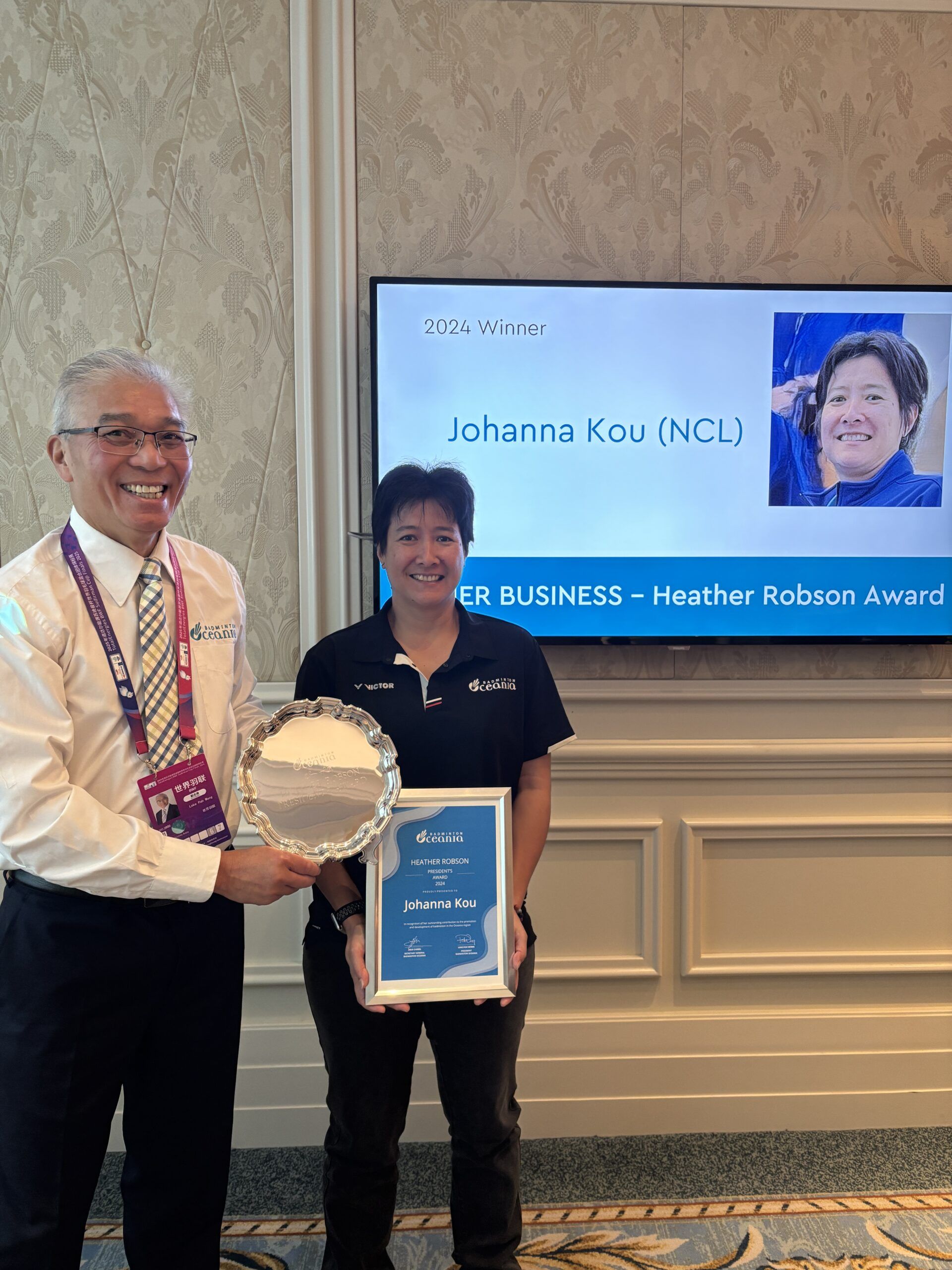 Johanna Kou Recognised For Decades of Work