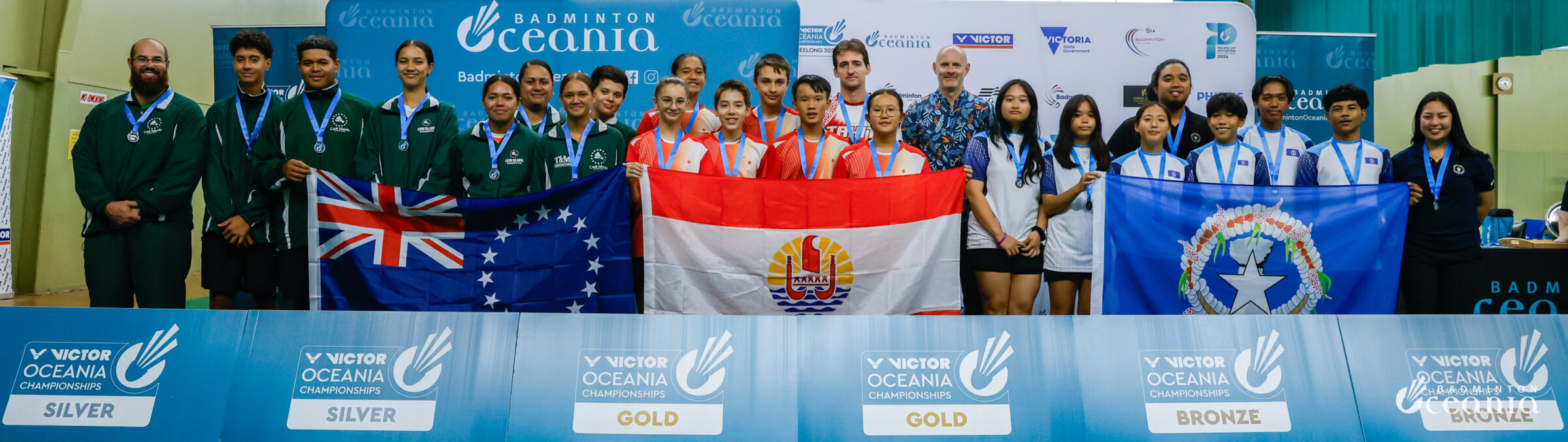 Oceania Championships (individual events) Tahiti Pacific U17 Invitation Team Challenge winners
