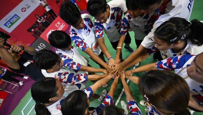 b_20241002_0916_WorldJuniorMixedTeamChampionships2024_BPMC1121 Northern Marianas Prepares for Badminton Game