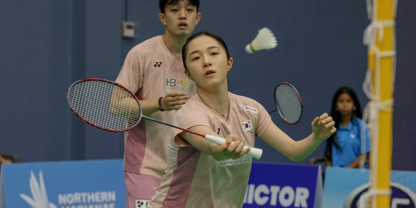Korea mixed doubles played