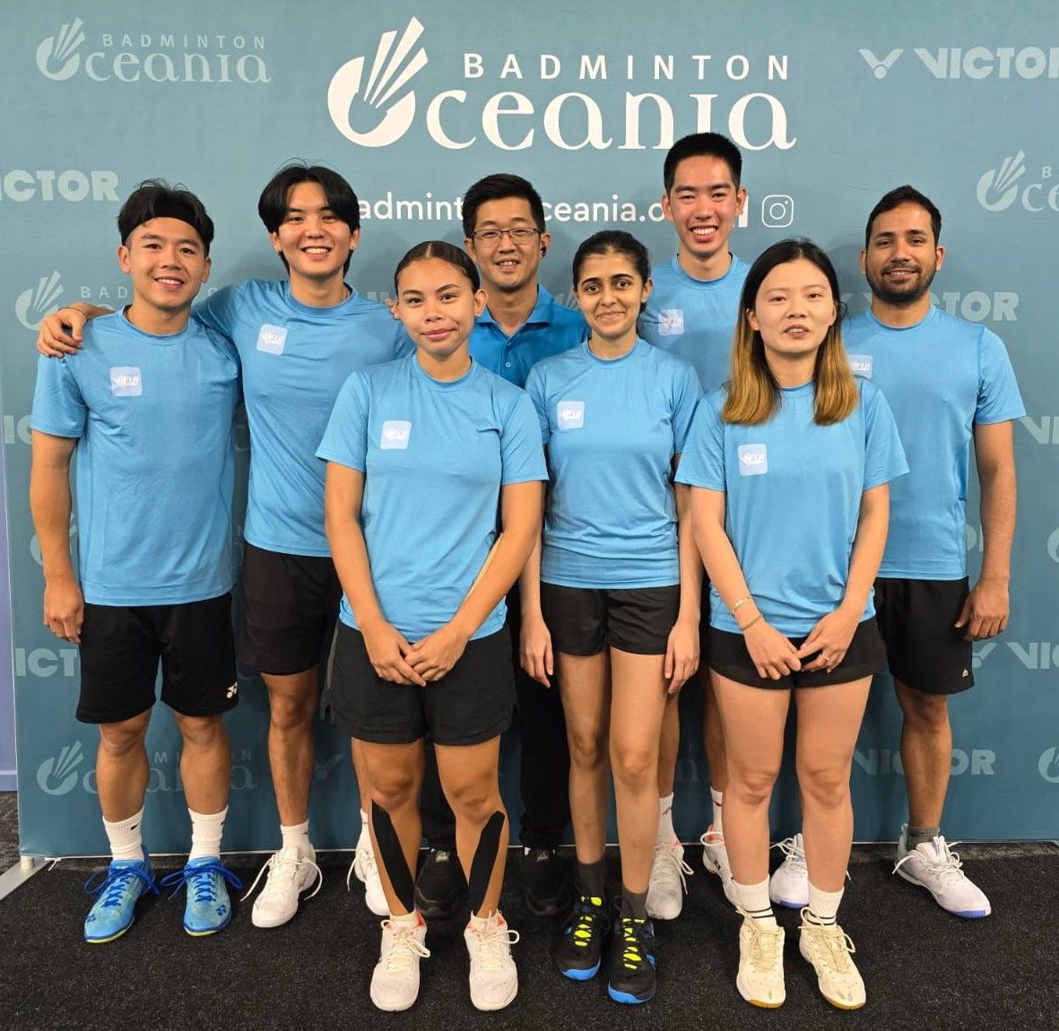 Fiji Team smiles for camera at VOC 2025