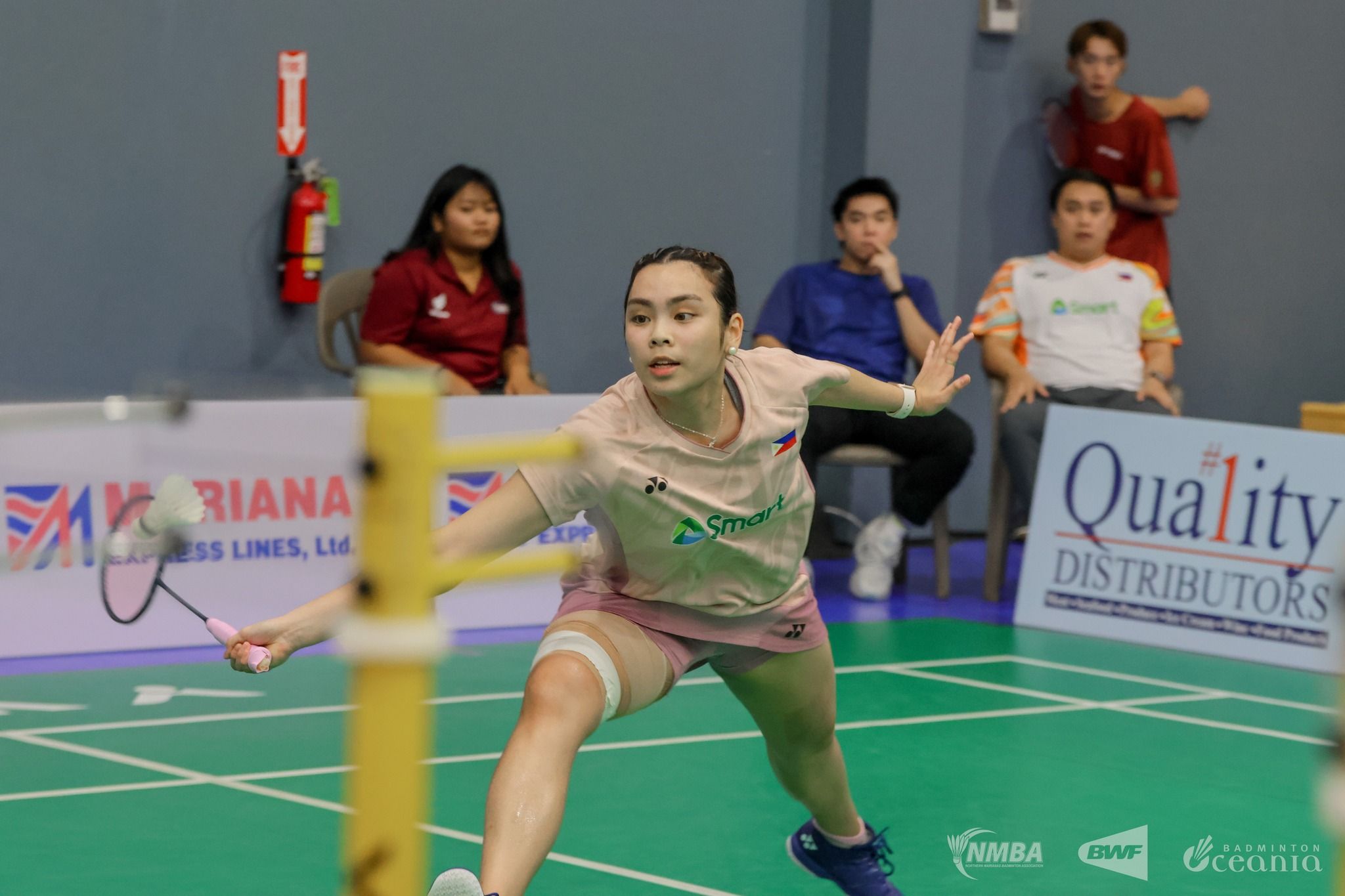 Mikaela Joy De Guzman plays in day two