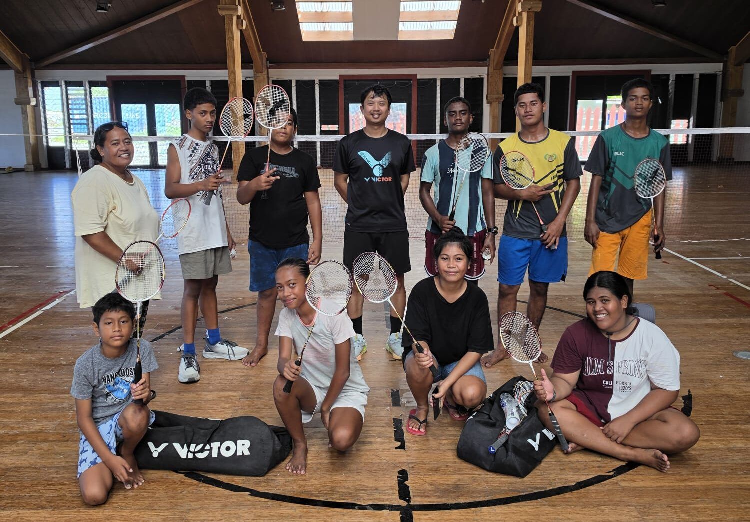 Building the People Behind Badminton in Tuvalu 